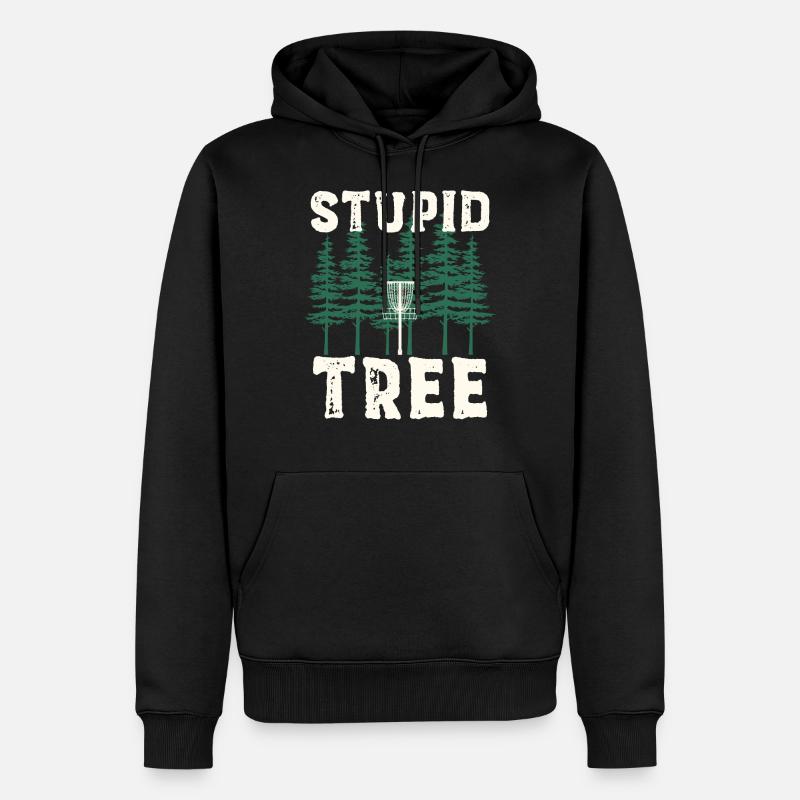 Disc Golf Discgolf | Discgolfspieler Geschenk - Männer Premium Bio Hoodie - Schwarz