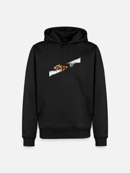 The Divine Currywurst - Men’s Premium Organic Hoodie - black
