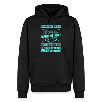 Kfz-Mechatroniker Kfz-Mechaniker Geschenk - Männer Premium Bio Hoodie - Schwarz - Vorne - Nico (187cm)