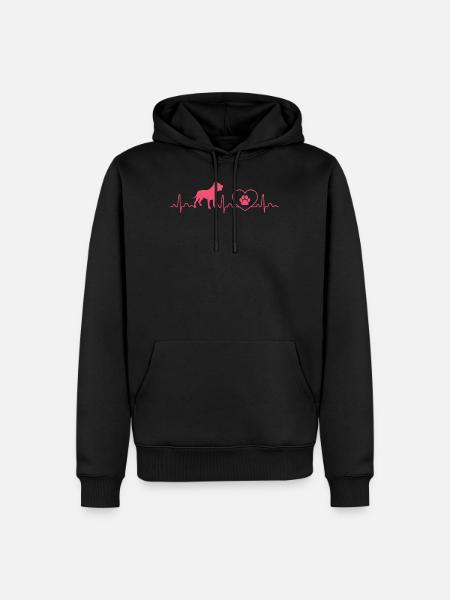 AmericanBulldog - Men’s Premium Organic Hoodie - black