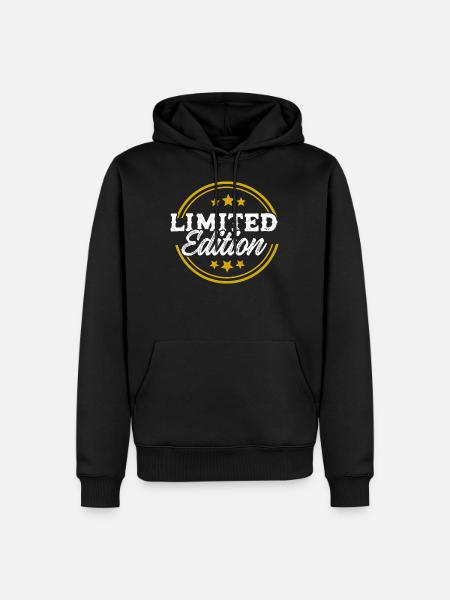 Limited Edition - Men’s Premium Organic Hoodie - black