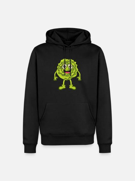 salad - Men’s Premium Organic Hoodie - black