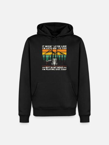 Discgolf | Discgolfer Discgolfer Gift - Men’s Premium Organic Hoodie - black