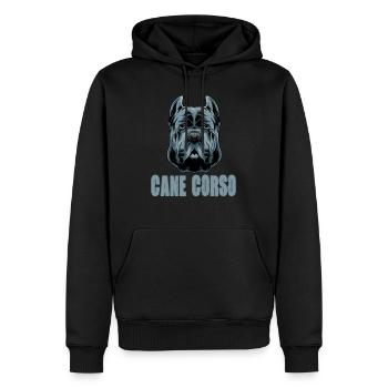 Cane Corso für einen Cane Corso Besitzer Cane - Männer Premium Bio Hoodie - Schwarz - Vorne - Nico (187cm)