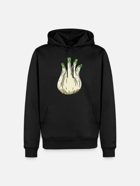 fennel - Men’s Premium Organic Hoodie - black