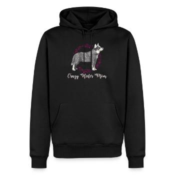 Heeler Mom Australian Cattle Dog Chien cadeau - Sweat à capuche Premium bio Homme - noir - Devant - Nico (187cm)