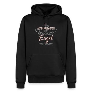 Altenpflegerin - Männer Premium Bio Hoodie - Schwarz - Vorne - Nico (187cm)