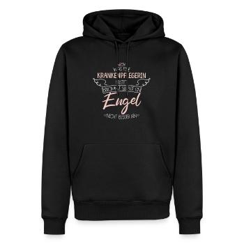 Krankenpflegerin - Männer Premium Bio Hoodie - Schwarz - Vorne - Nico (187cm)