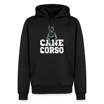 Cane Corso für einen Cane Corso Besitzer Cane - Männer Premium Bio Hoodie - Schwarz - Vorne - Nico (187cm)