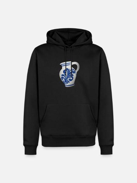 Hessian Äppler, cider - Men’s Premium Organic Hoodie - black