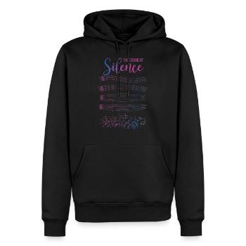 Für Marching Band Oder Orchester - The Sound Of - Männer Premium Bio Hoodie - Schwarz - Vorne - Nico (187cm)