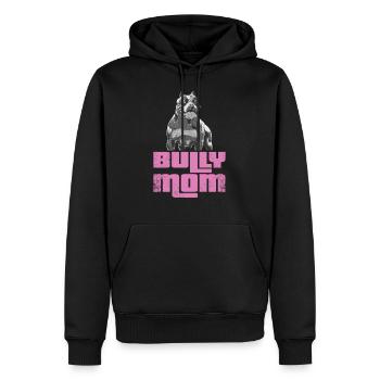 American Bully Mom Dog Dog Owner Gift - Men’s Premium Organic Hoodie - black - Front - Nico (187cm)