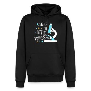 Biologen Biologie Genetik Forscher Student - Männer Premium Bio Hoodie - Schwarz - Vorne - Nico (187cm)