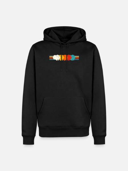 Guinea Pig lovers. - Men’s Premium Organic Hoodie - black