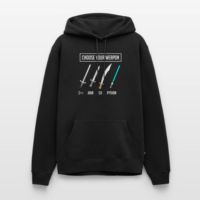 Python programming, programmer Python code Men’s Premium Organic Hoodie