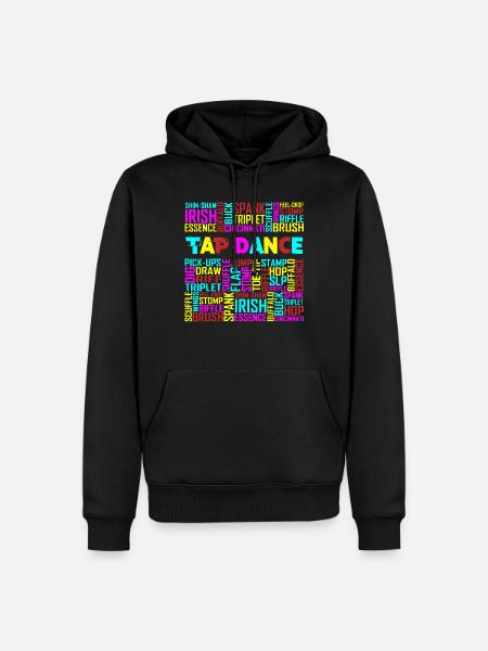 Tap Dance, Tapeur, Irish Dance - Men’s Premium Organic Hoodie - black