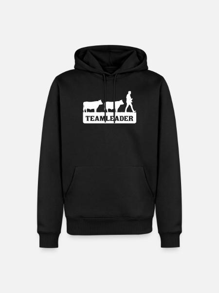Manager, Chicken Breeding, Chickens - Men’s Premium Organic Hoodie - black