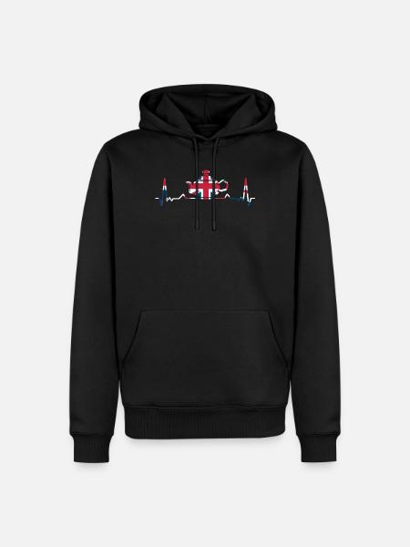 Teeliebhaber, Teetrinker, Teezeit - Männer Premium Bio Hoodie - Schwarz