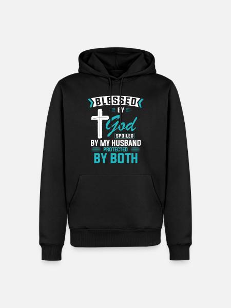 God Covenant, Psalm, Christian - Men’s Premium Organic Hoodie - black