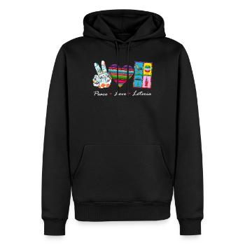 Mexikanisches Bingo, Mexiko-Bingo-Spieler - Männer Premium Bio Hoodie - Schwarz - Vorne - Nico (187cm)