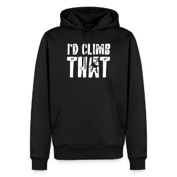 PQRST Krankenschwester, Krankenpflege - Männer Premium Bio Hoodie - Schwarz - Vorne - Nico (187cm)