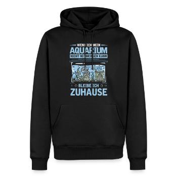 Development of aquarists, aquarium - Men’s Premium Organic Hoodie - black - Front - Nico (187cm)