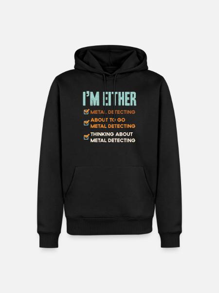 Blumenflüstering, Gärtnerin, Blumen - Männer Premium Bio Hoodie - Schwarz