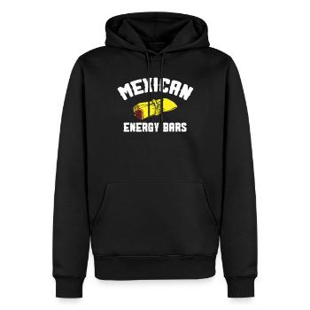 Mexikanische Energiebars, Mexikanische Tamales - Männer Premium Bio Hoodie - Schwarz - Vorne - Nico (187cm)