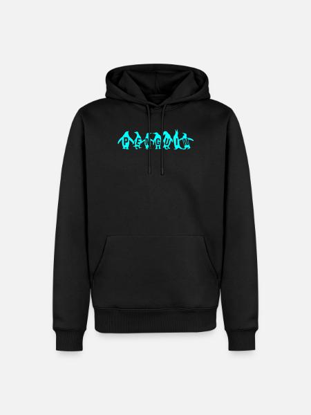 Penguins, Penguins, Penguin lovers - Men’s Premium Organic Hoodie - black