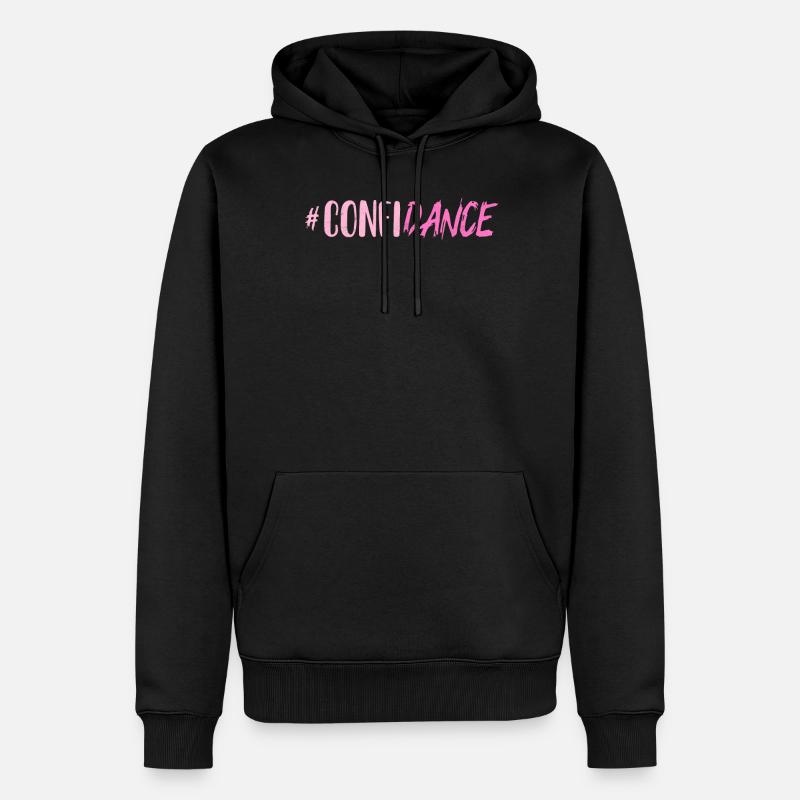 Confiance, Danse, Danse, - Sweat à capuche Premium bio Homme - noir