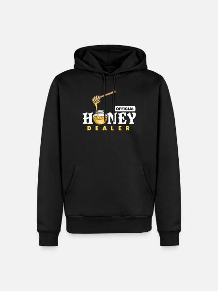 Honey Merchant, Honey Comp, - Men’s Premium Organic Hoodie - black