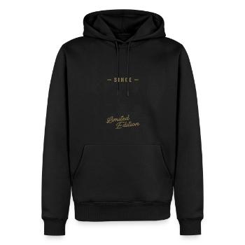 Génial depuis 1944 78e anniversaire - Sweat à capuche Premium bio Homme - noir - Devant - Nico (187cm)