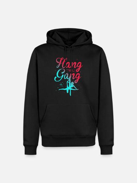 Air winner. Air silk - Men’s Premium Organic Hoodie - black