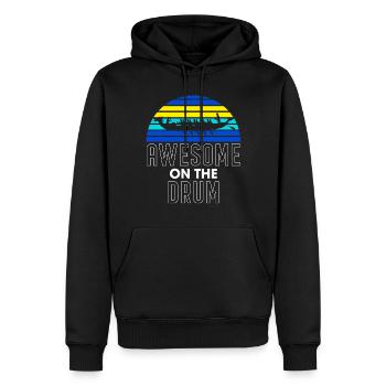 Drachenbootrennen, Drachenboote, Bleischlag - Männer Premium Bio Hoodie - Schwarz - Vorne - Nico (187cm)