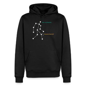 SLS Caméra Chasse aux fantômes, Chasseur de fantômes - Sweat à capuche Premium bio Homme - noir - Devant - Nico (187cm)