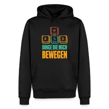 Pc Gamer Gaming - Männer Premium Bio Hoodie - Schwarz - Vorne - Nico (187cm)