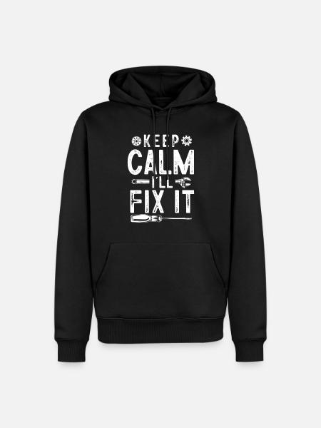 Automechaniker, Mechaniker, Automechaniker - Männer Premium Bio Hoodie - Schwarz