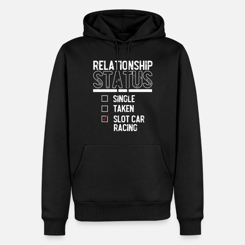 Course de voitures à sous - Sweat à capuche Premium bio Homme - noir