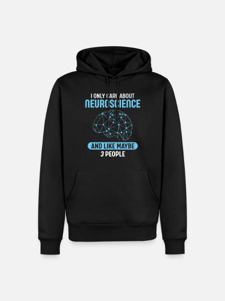 Neuroscience - Men’s Premium Organic Hoodie - black