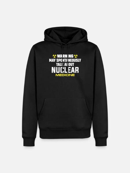 NUC Med Squad, Médecine nucléaire - Sweat à capuche Premium bio Homme - noir