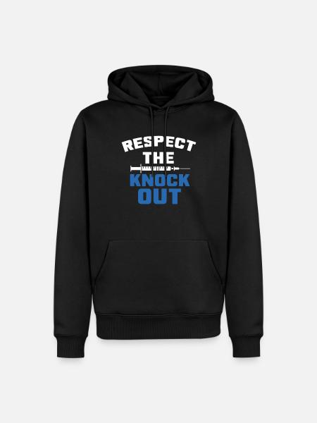 Anesthesia, anaesthetist - Men’s Premium Organic Hoodie - black