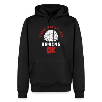 Neurowissenschaften, Neurowissenschaftler - Männer Premium Bio Hoodie - Schwarz - Vorne - Nico (187cm)