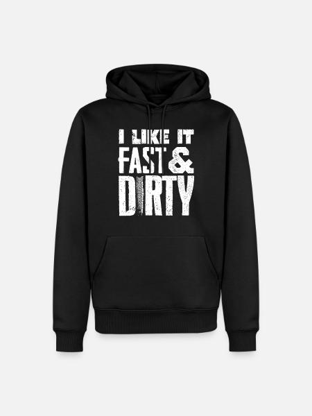 Motocross bikers - Men’s Premium Organic Hoodie - black