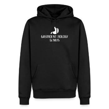 Gastroenterologie, Gastroenterologe - Männer Premium Bio Hoodie - Schwarz - Vorne - Nico (187cm)
