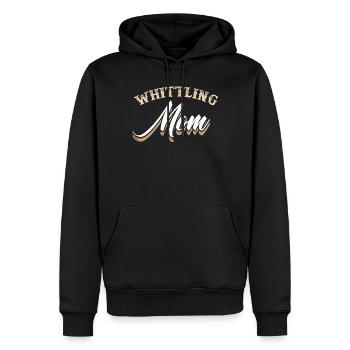 Beavercraft, Whittling, Whittler, Holzhandwerk - Männer Premium Bio Hoodie - Schwarz - Vorne - Nico (187cm)