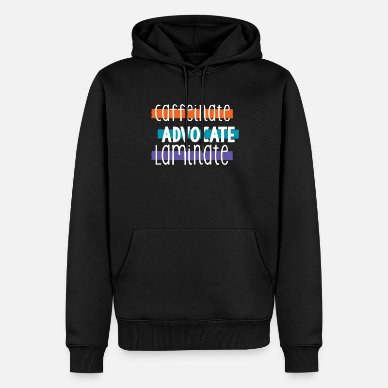 Éducation spécialisée, Éducation spécialisée - Sweat à capuche Premium bio Homme - noir