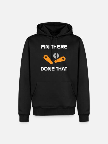 Pinball player - Men’s Premium Organic Hoodie - black