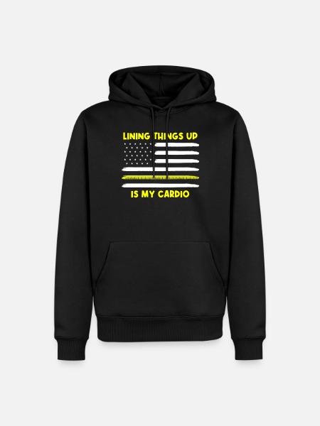 Floorers, tilers, tilers - Men’s Premium Organic Hoodie - black