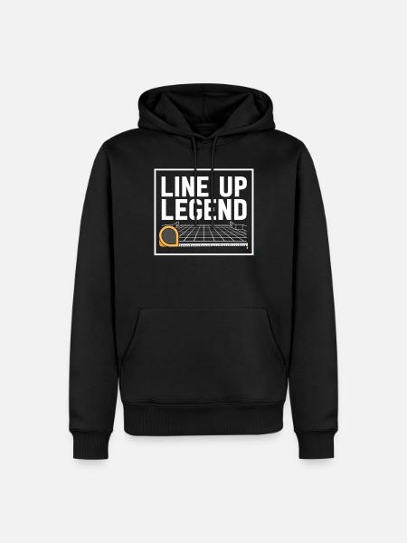 Flooring installer, tile warehouse - Men’s Premium Organic Hoodie - black