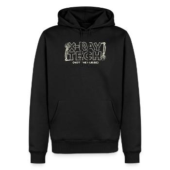 Xray Tech, Xray -Techniker - Männer Premium Bio Hoodie - Schwarz - Vorne - Nico (187cm)